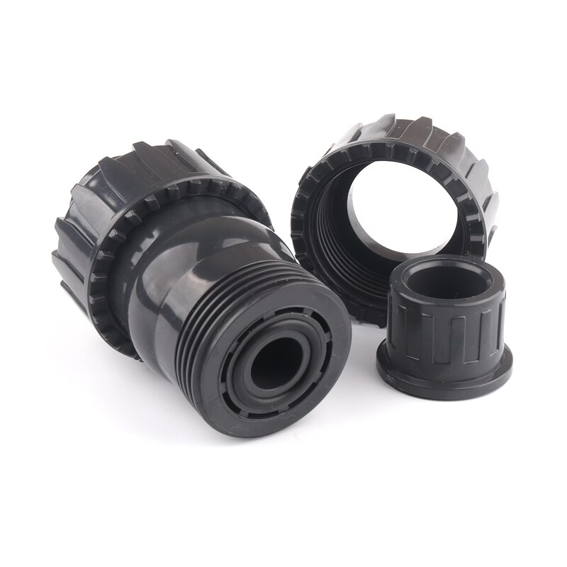 20~63mm Hi UPVC Check Valve Double Union Non-return Value Preventing Back Flow Water Pipe Valve Connectors