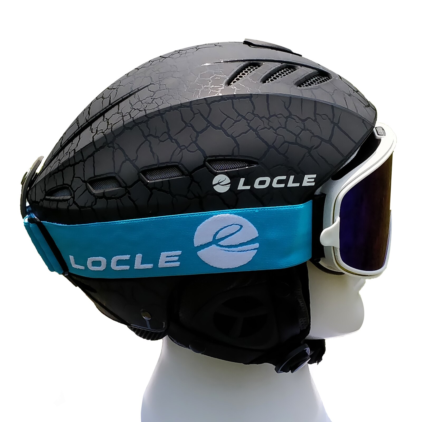 Locle Ce-certificering Ski Helm Ademend Ultralight Skiën Helm Abs Buitenste Sneeuw Skiën Snowboard Skateboard Helm M/L Maat