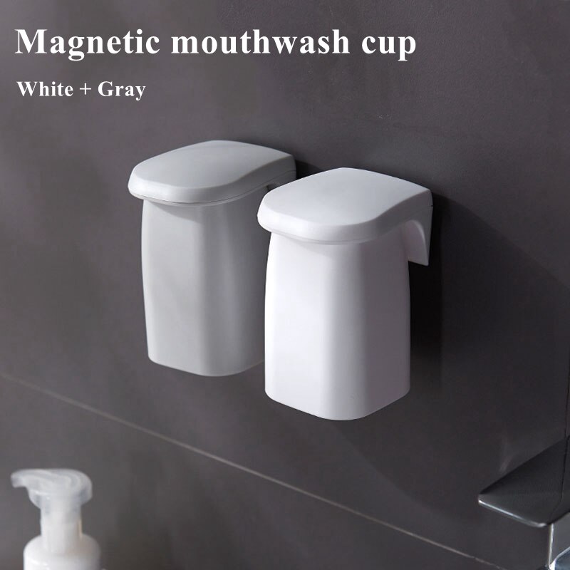 Smart Toothbrush Holder UV Toothbrush Disinfection Solar +USB Charging Automatic Toothpaste Dispenser Bathroom Accessories: 2Pcs Cups