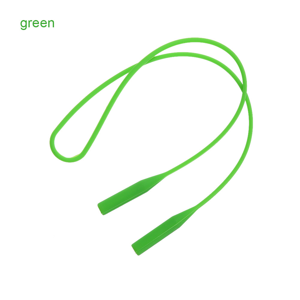 Buiten Sport Bril Koord Antislip Zonnebril Touw Neck Strap Bril Lanyard Vrouwen Mannen Brillen Eyewear Cord Holder: Zilver