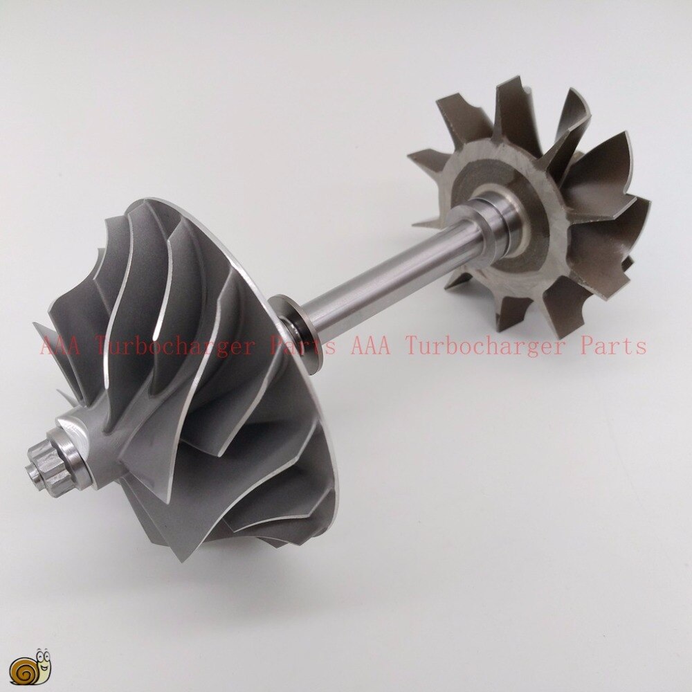 HX40W Turbine wheel 64x76mm,10blades,compressor wheel 60x83mm 8/8,Turbo parts rebuild kits supplier AAA Turbocharger Parts