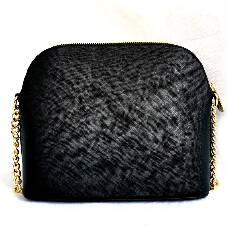 Luxury Cross Body Messenger Bag Women Brand Handbags Lady Shell Bags Shoulder Evening Bolsa Feminina Sac a Main: Black