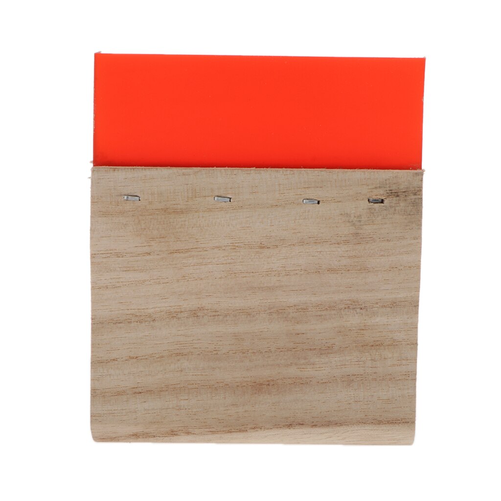 1 lot Screen Printing Squeegee Wooden Handle Ink Scraper Scratch Board
