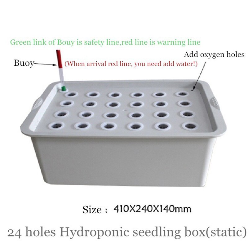 220-240V 12 Holes Plant Site Hydroponic Pots For Garden Planters System Indoor Garden Cabinet Box Grow Kit Bubble Nursery Pots