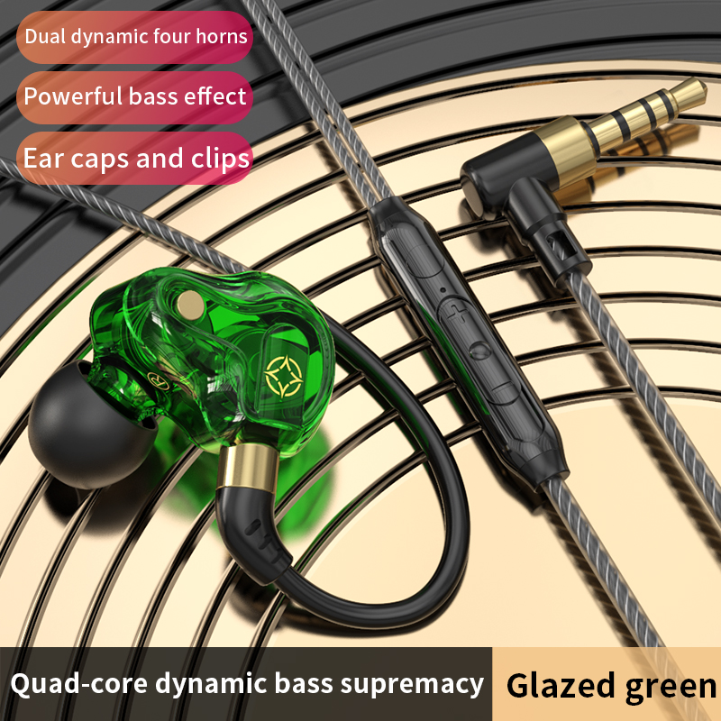 L-Buchse Gaming-Kopfhörer Typ C 3,5 mm 45 ° Schräge In-Ear-Kopfhörer mit Kabel, HiFi-Surround-Sound, Freisprech-Mikrofon-Kopfhörer: Grau
