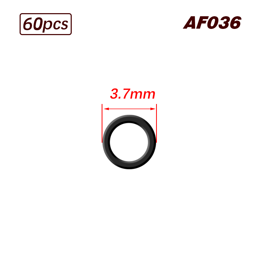 50 Stuks Karpervissen Boilie Bait Ringen Voor Hair Rigs Pop Ups Boilies Hookbait Hair Rig Ring Methode Feeder Karper vissen Accessoires: 50pcs-Round-3.7mm
