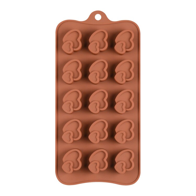 Silikolove utensilios para decoración de tortas con Fondant molde de silicona antiadherente Chocolate moldes pudín gelatina para hornear cocina Sugarcraft