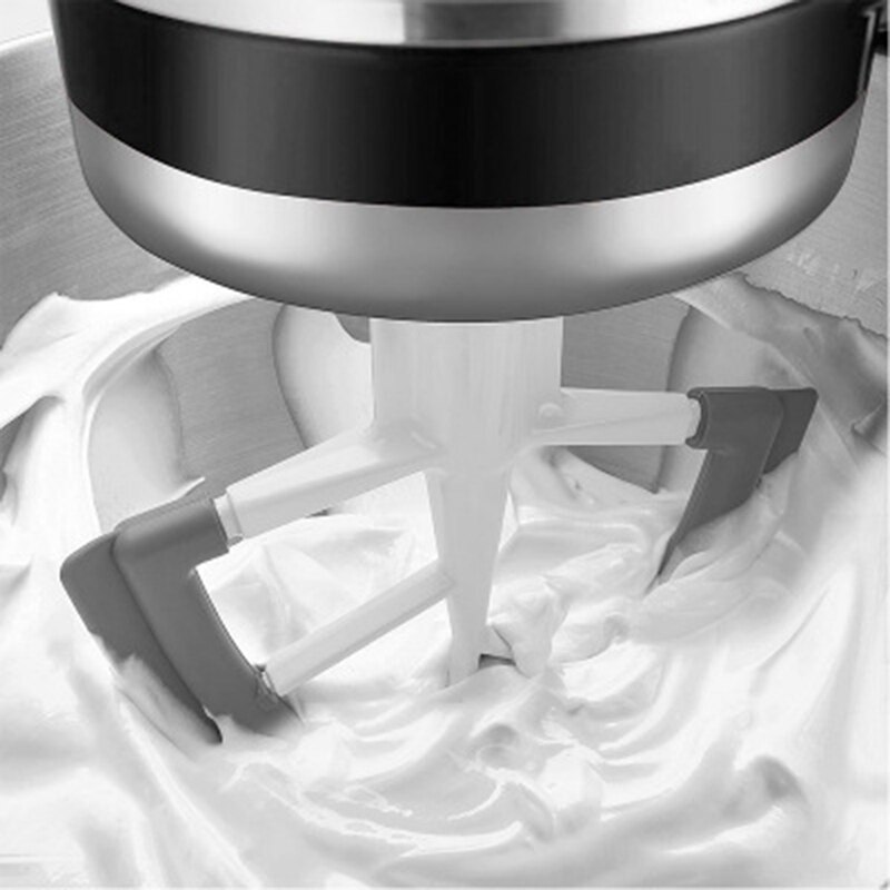 2 Teste di Miscelazione di farina, miscelatore lama, Battendo la Testa, di Miscelazione pagaia, di Miscelazione Accessori Della Macchina, adatto per 4.5-5QT