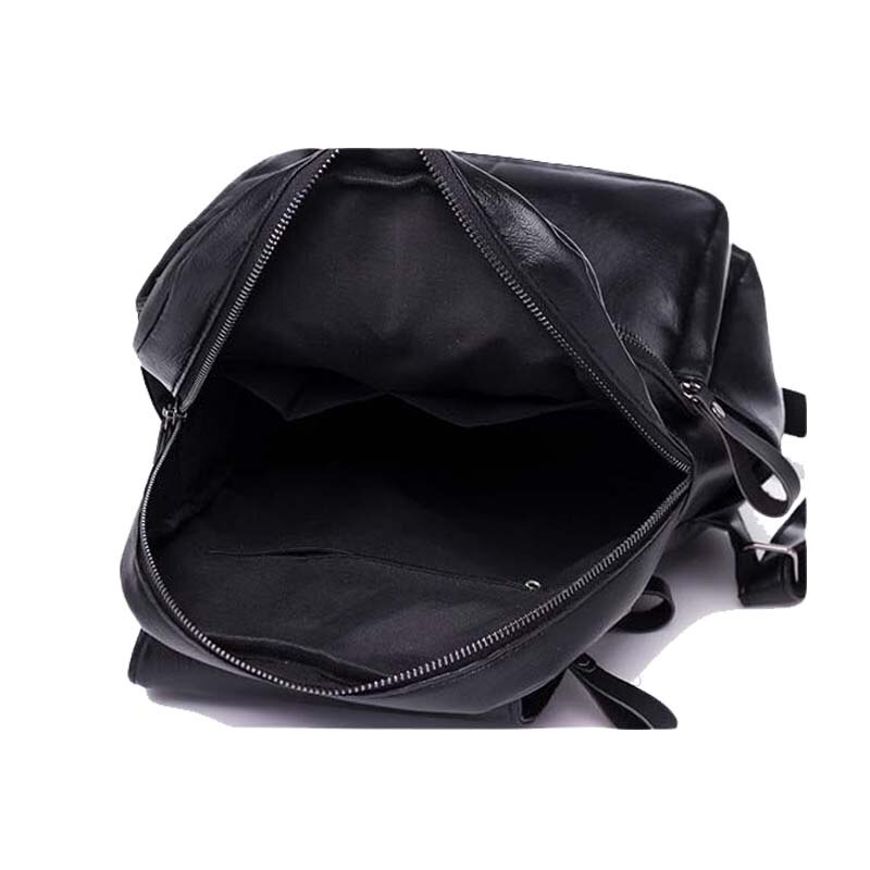 Chuwanglin Simple femmes sac à dos en cuir décontracté féminin école sacs à dos sauvage sac de voyage quotidien fille sac A6887