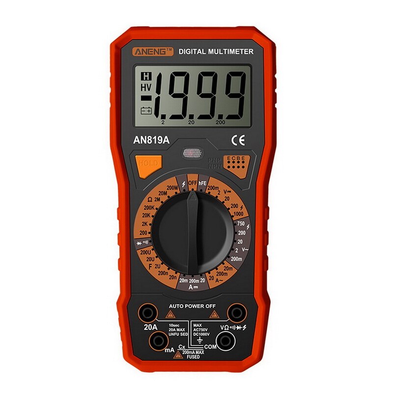 Digital Multimeter esrmeter true rms digital multimeter tester voltmeter battery tester multimetro richmet: 2