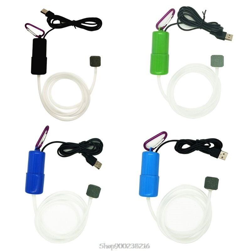 Draagbare mini usb aquarium vis tank zuurstof luchtpomp dempen energiebesparende compressor aqua terrarium accessoire 030 20