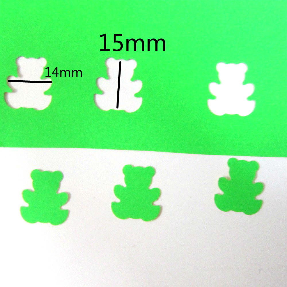 1PC 15mm Kids Scrapbooking Punches Handmade Card Craft Printing Hole Punch DIY Paper Craft bear Shape