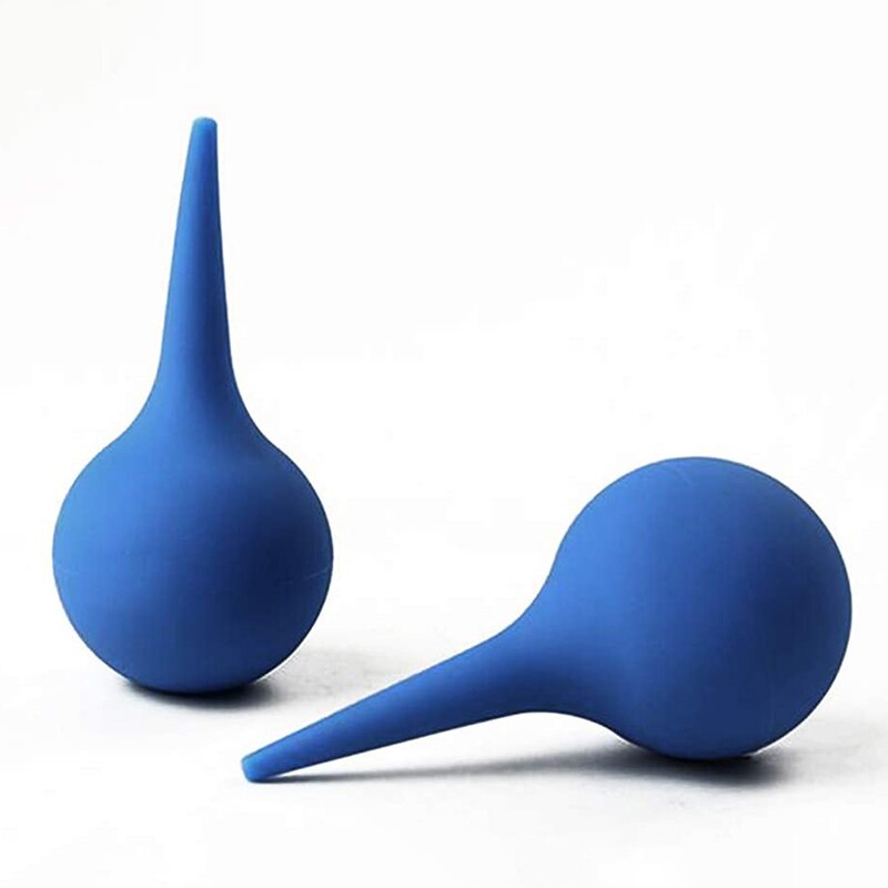 75Ml Blauw Rubber Oor Wassen Bal Oor Dust Blower Ear Care Tool