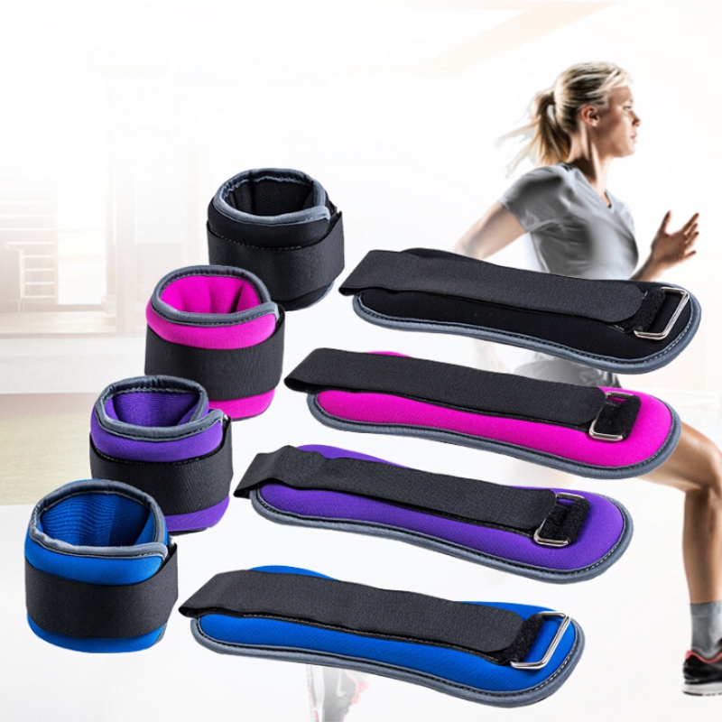 0.5kg/1kg ben ankel håndled sand taske vægt træning sandpose wraps styrke justerbar fitness fitness udstyr træning hånd wrap