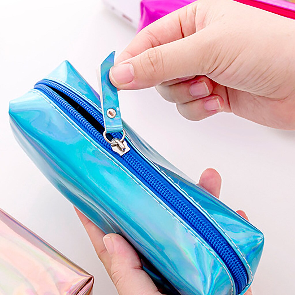 School Supplies Stationery Storage Bag Pen Pencilcase Lightweight Cosmetic Travel Makeup Bags Large Capacity storage Holder
