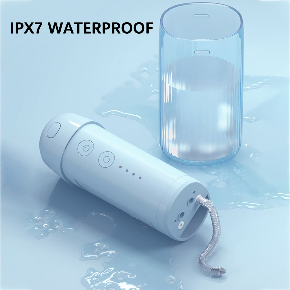 Elektrische Munds püLunge USB wiederauf ladbare Wasser flosser ipx7 wasserdicht rundum Reinigung Mundpflege Zahn Schönheits Instrument