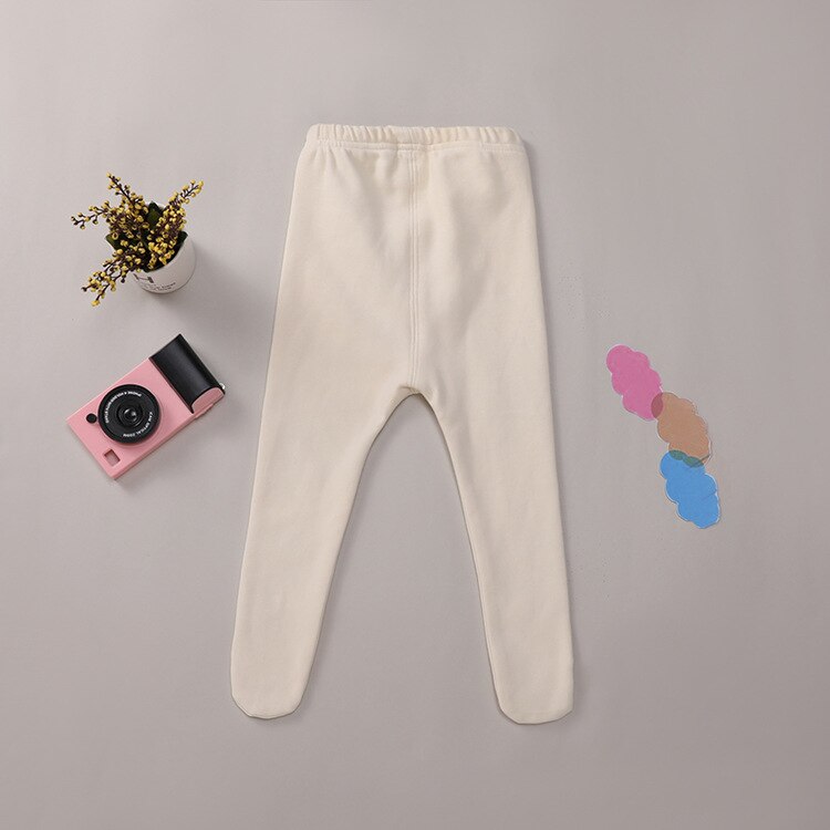 Kids Pants Spring Autumn Cotton Pants Toddlers Dot Print White Clothes Infant Boys Girls Comfortable Elastic Leggings