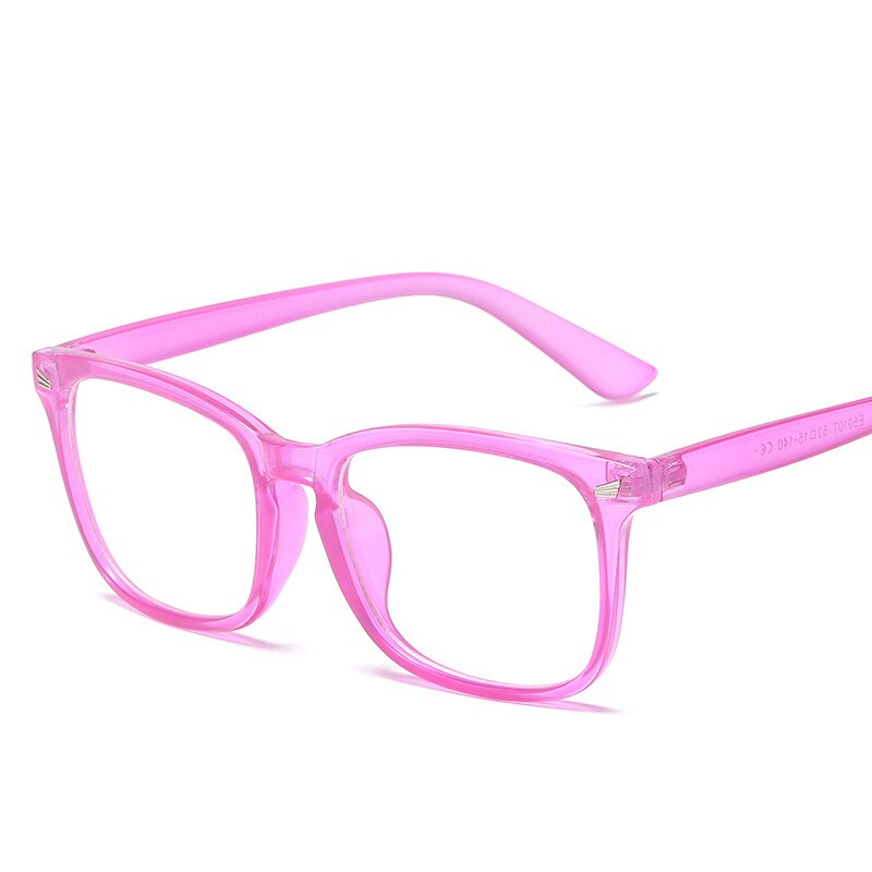 Anti blau licht brille gläser quadrat Computer brille schlicht gläser voll rahmen gläser für männer und frauen strahlung schutz: Blau