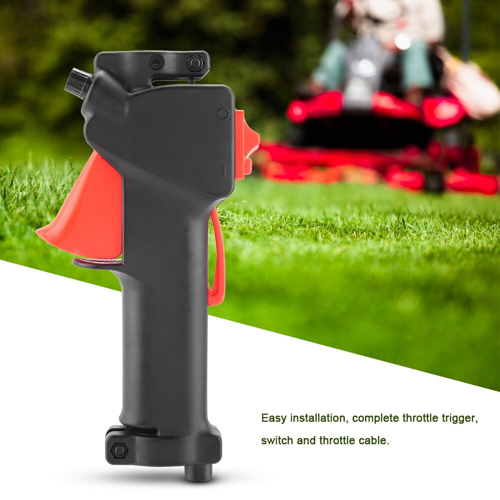 Cortacésped de 26mm, interruptor de ASA, gatillo acelerador, Cable, desbrozadora, cortacésped, herramienta de podar de riego, herramientas de accesorios