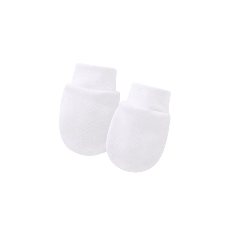 1 paar Baby Anti Kratzen Weiche Baumwolle Handschuhe Neugeborenen Schutz Gesicht kratzen Fäustlinge Kleinkind Handschutz Liefert