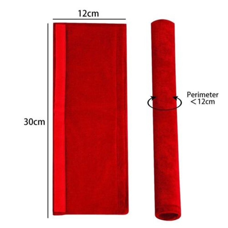 Set de 2 unidades de fundas para manijas de electrodomésticos de cocina, decoración de manchas, puerta, nevera, horno