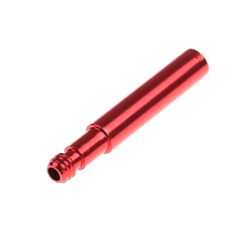 40/50mm Aluminium Alloy Bicycle Presta Valve Extender Bike Tire Wheel French Valve Extenders Caps Core Adapter: 40mm Red