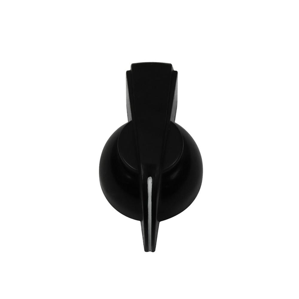Nuovo 12 pz grandi manopole testa di pollo manopole amplificatore amplificatore per chitarra manopole pedale effetto accessori per chitarra, rosso/nero/bianco scegli: 12pezzi nero