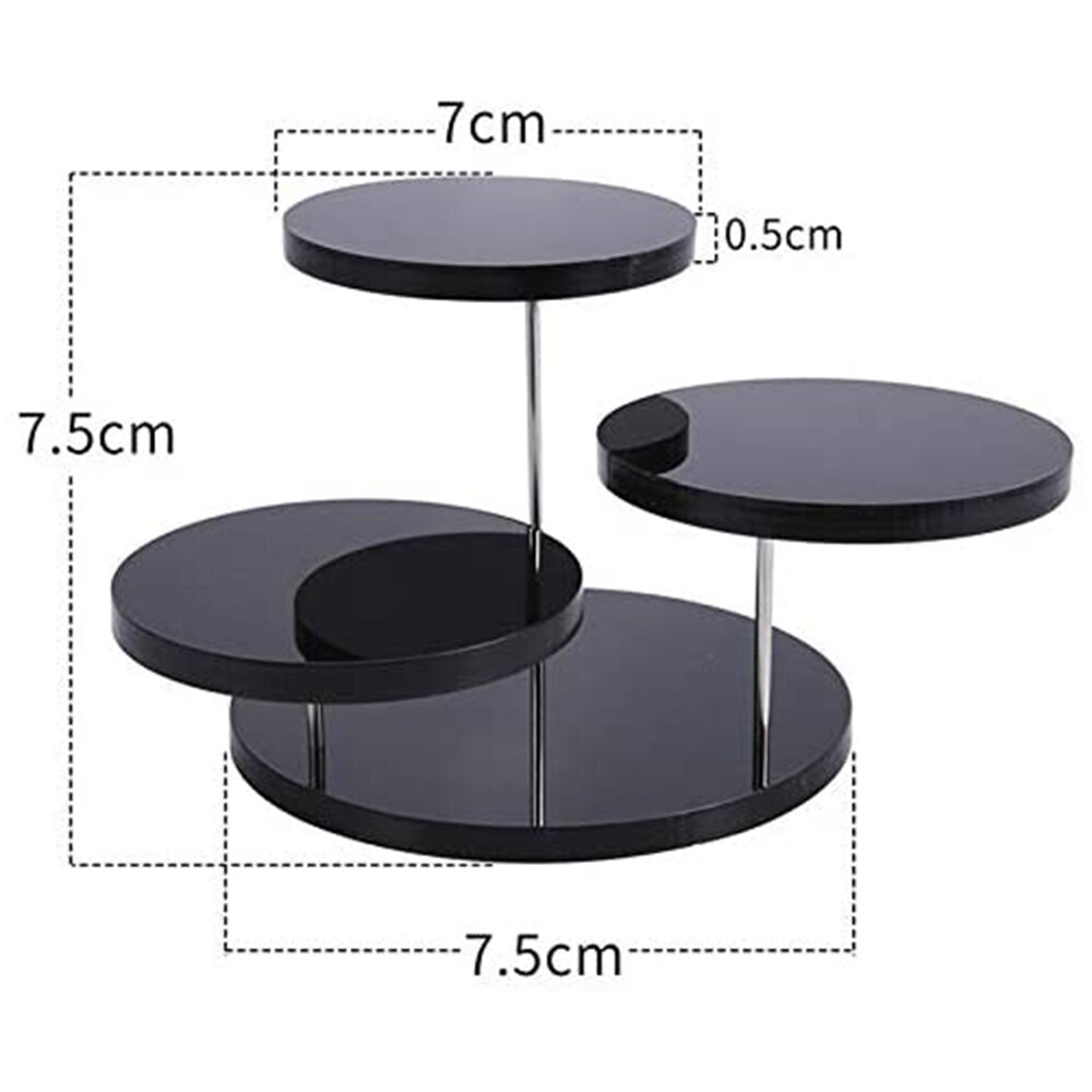 Cupcake Cake Stand Acryl Display Stand Taart Houder Voor Sieraden Cake Dessert Rack Thuis Verjaardagsfeestje Stand Decor