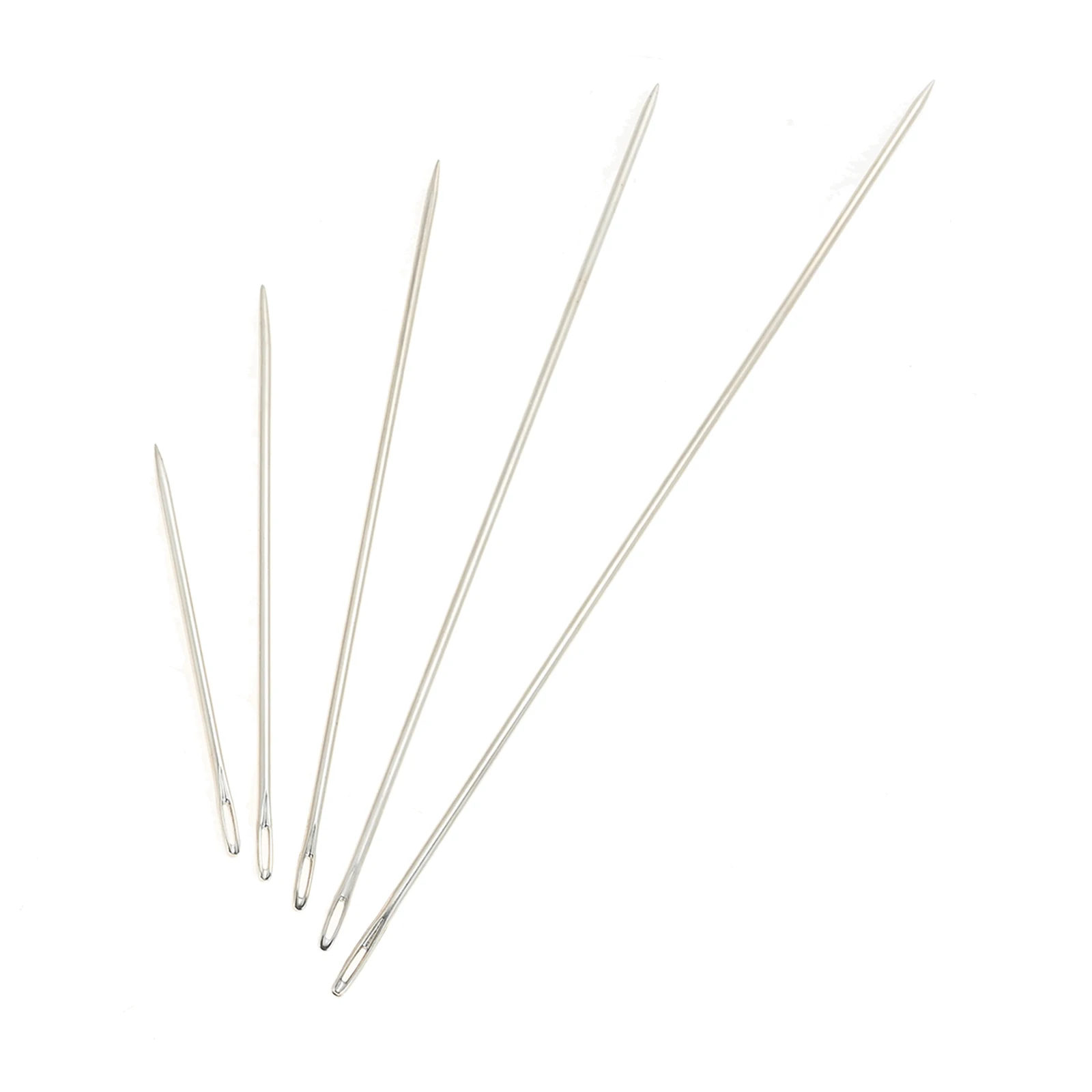 10/15/20/25/30cm Big Eye Hand Sewing Needles for Stitching and Crafting Projects Embroidery Upholstery Needle 1pc