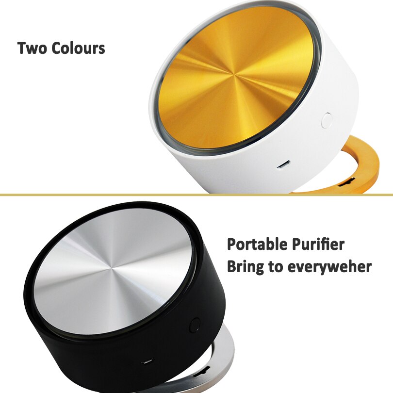 Portable Negative Ion HEPA Air Cleaning System Aroma Diffuser