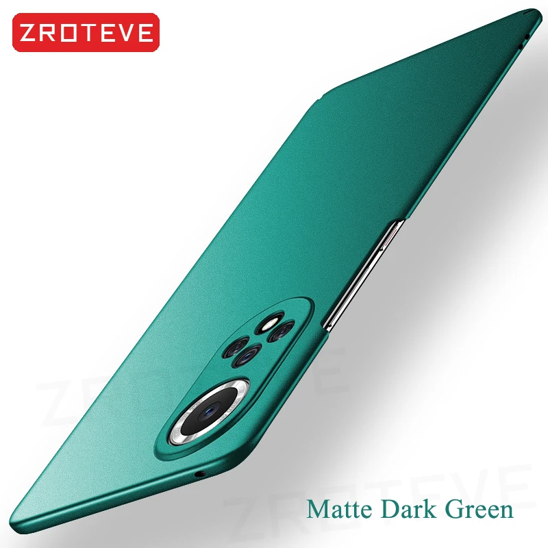 Für Nova 9 fallen ZROTEVE Ultra schlank matt Harte PC Abdeckung Für Huawei Nova 9 SE 9SE 8 7 5T Nova 7 Nova 8 Nova5T Globale Telefon Fällen: Vinyl / Wein verrotten
