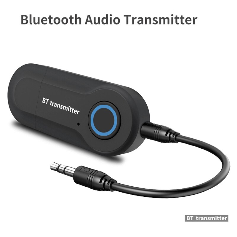 Transmisor de Audio GT-09S 5,0, adaptador de Audio inalámbrico, transmisor de música estéreo para Tv, Pc, reproductor de MP3