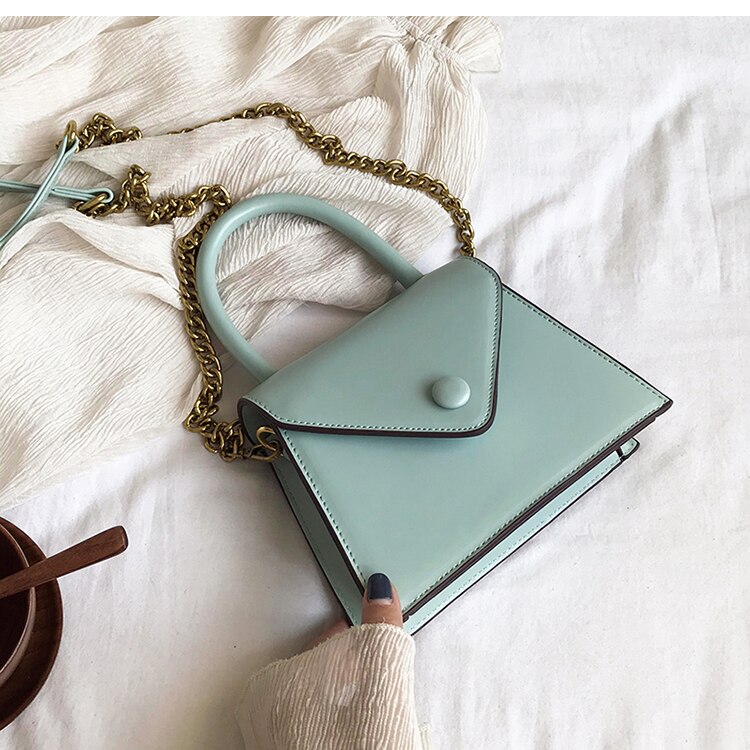 Originele macaron schoudertas & handtas crossbody tas breedte 20cm hoogte 15cm dikte 7cm: Blauw