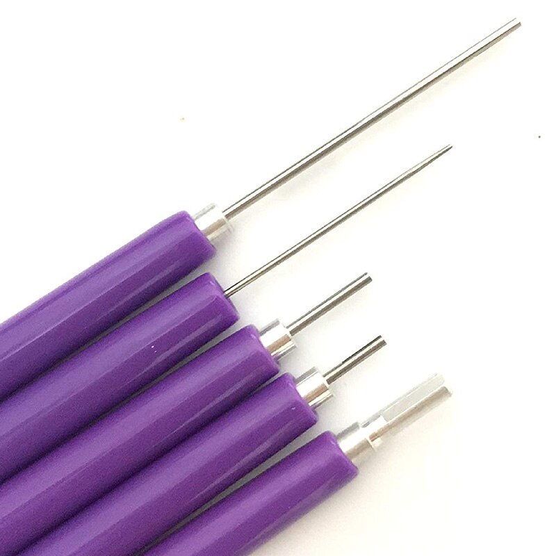 5 in 1 Quilling Tools, 5Pcs Different Size Quilling Slotted Tools Paper Quilling Kits Handmade Rolling Curling Quilling Pen for