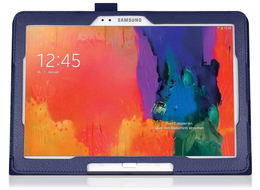 Coque For Samsung Galaxy Tab Pro 10.1 SM-T520 T525 T521 Case Luxury Tablet Cover Fundas Leather Back Cases Capa P600 P605 Shell