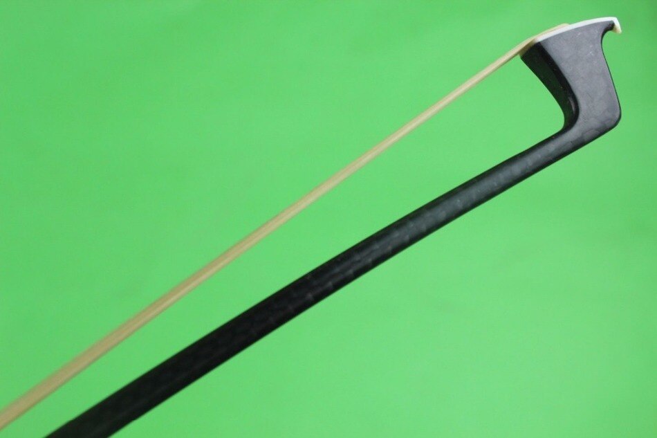 Archet de violon en fibre de carbone de supérieure, 1 pièce, 4/4. Accessoires pour violon, corne de bœuf, grenouille