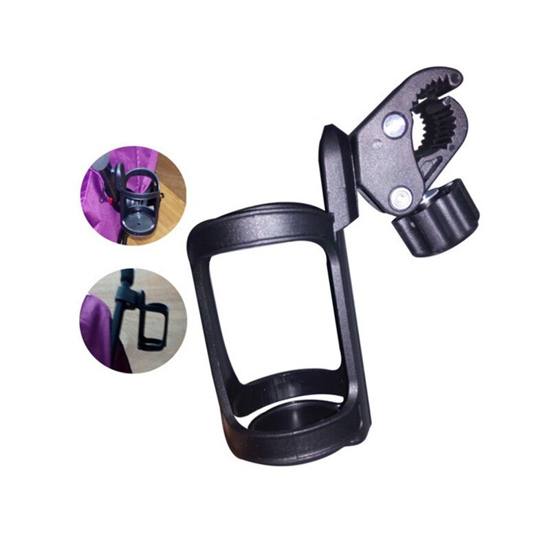 Baby Kinderwagen Zubehör Kinderwagen Cup Halter für Milch Flaschen Universal 360 Drehbare Kinderwagen Warenkorb Tasse Rack für Kinderwagen Wagen