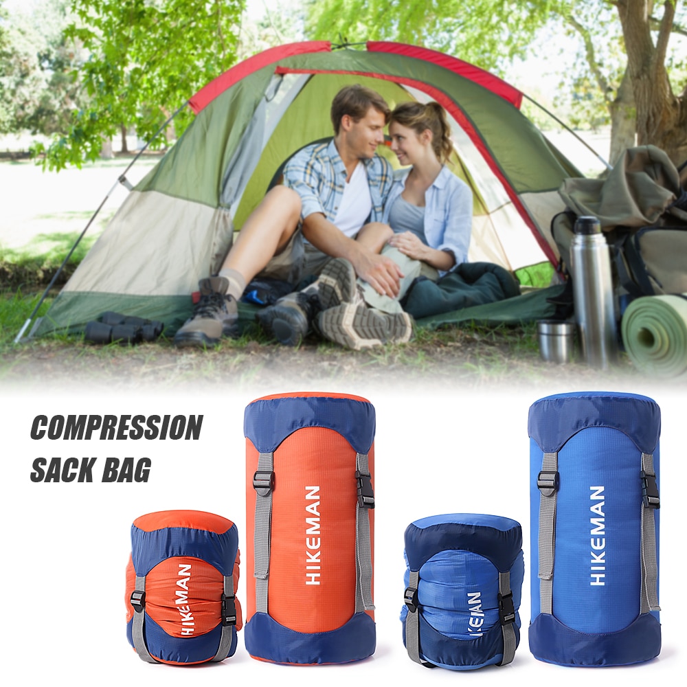 Compressie Sack Slaapzak Stuff Sack Waterbestendig &amp; Ultralight Outdoor Opbergtas Ruimtebesparend Gear Voor Camping