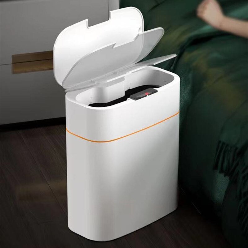 XIAOMI MIJIA 13-16L Smart Sensor USB ricaricabile automatico cestino cucina soggiorno bagno induzione domestica bidone della spazzatura