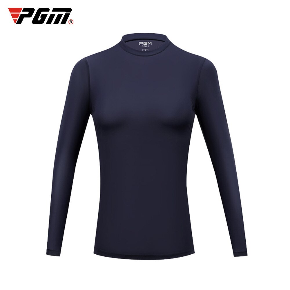 Pgm golf skjorte sommer kvinder t-shirts anti uv tøj kvinder is silke solbeskyttelses skjorte ultratynde åndbare casual skjorter: Blå stil 2 / M
