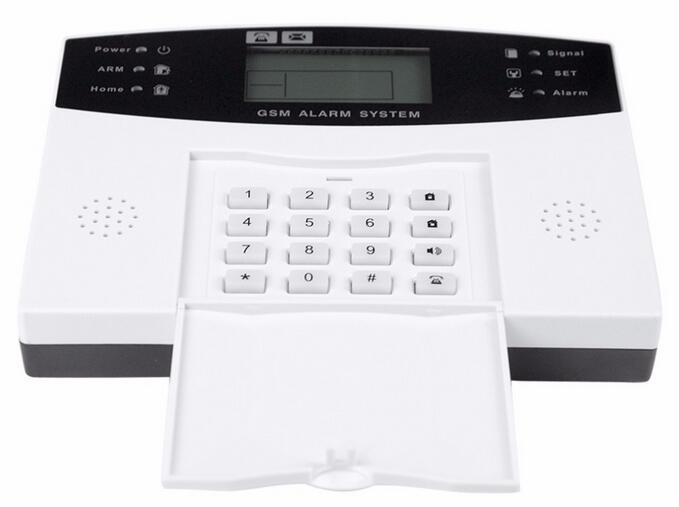 AG Security English Russian Spanish French Voice Smart Home Security GSM Alarm System LCD Display Wired Siren Kit SIM SMS Alert