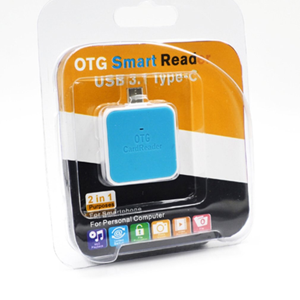 XC-DKQ010 Typ-c handy kartenleser blau Verwenden Bequem Haltbar und Langlebig