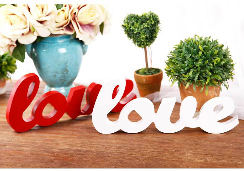 Lettres Décoratives En Bois 'LOVE' - Style Rustique - Pour Mariage, événement, Séance Photo
