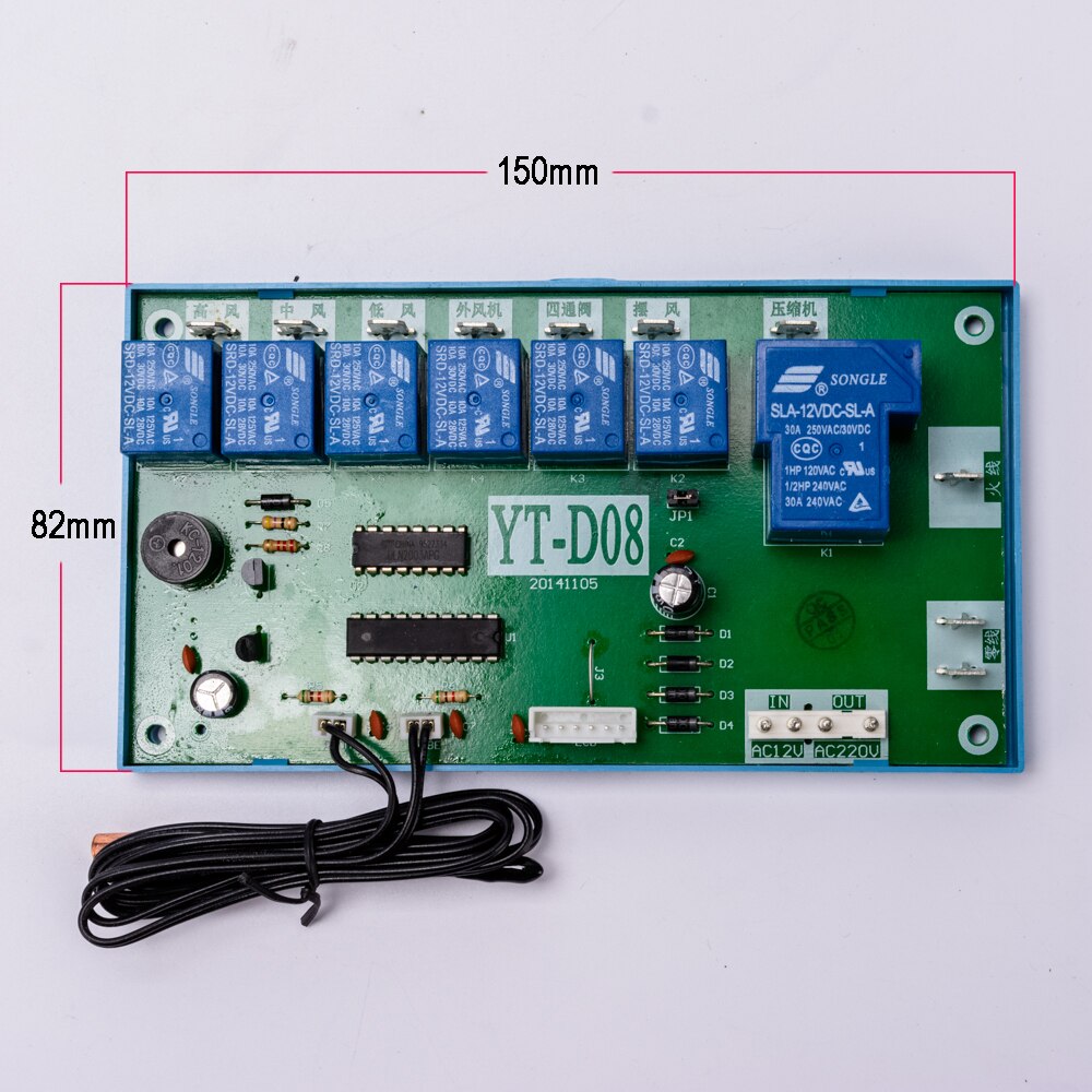 Ferramenta de reparo de ar condicionado portátil, tela lcd geral inteligente, sistema de controle remoto, substituição ac, split