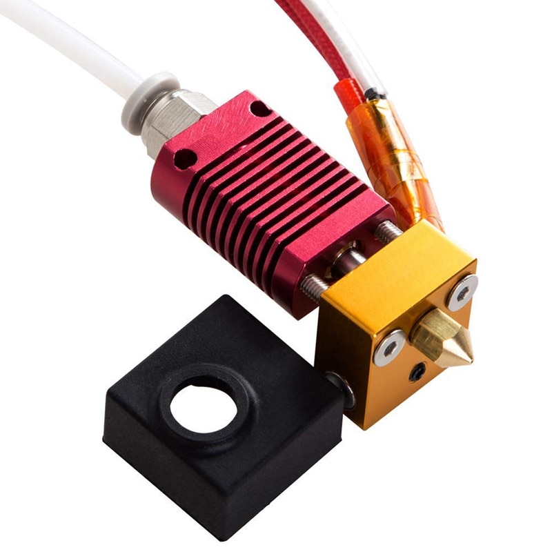 Monterad  mk10 extruder ändsats reservdelar för creality cr -10 cr-10s s4 s5 3d skrivare , 1.75mm filament , 0.4mm munstycken