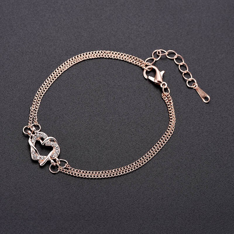 luxe or chaîne Bracelet Bracelet charme Simple Bracelet pour femmes filles bijoux: style 9