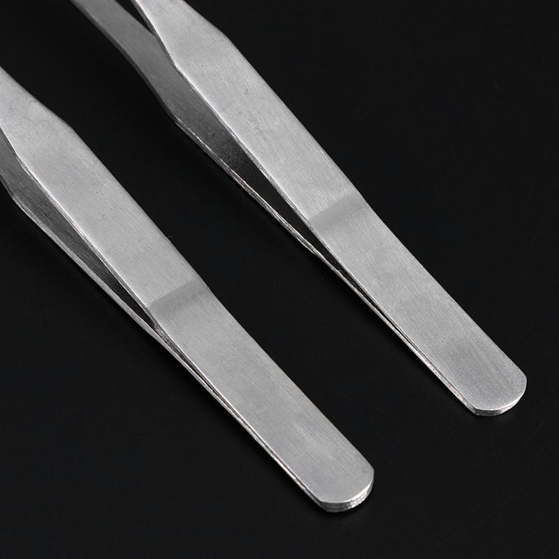 2 stks 27 cm Roestvrijstalen Rechte Pincet En Gebogen Tip Pincet Aquarium Tank Aquatic Plant Tang Pincet Gereedschap voor vis