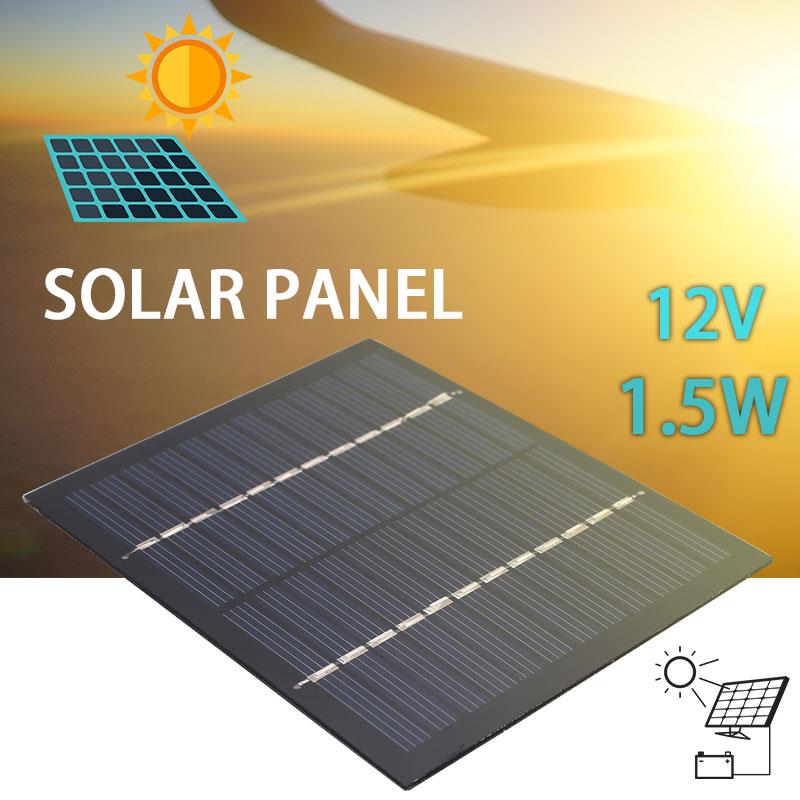 1.5W Durable Reusable Environmental Solar Charging Equipment PET Solar Panel Solar Cells Solar Panel DIY Phone Charger