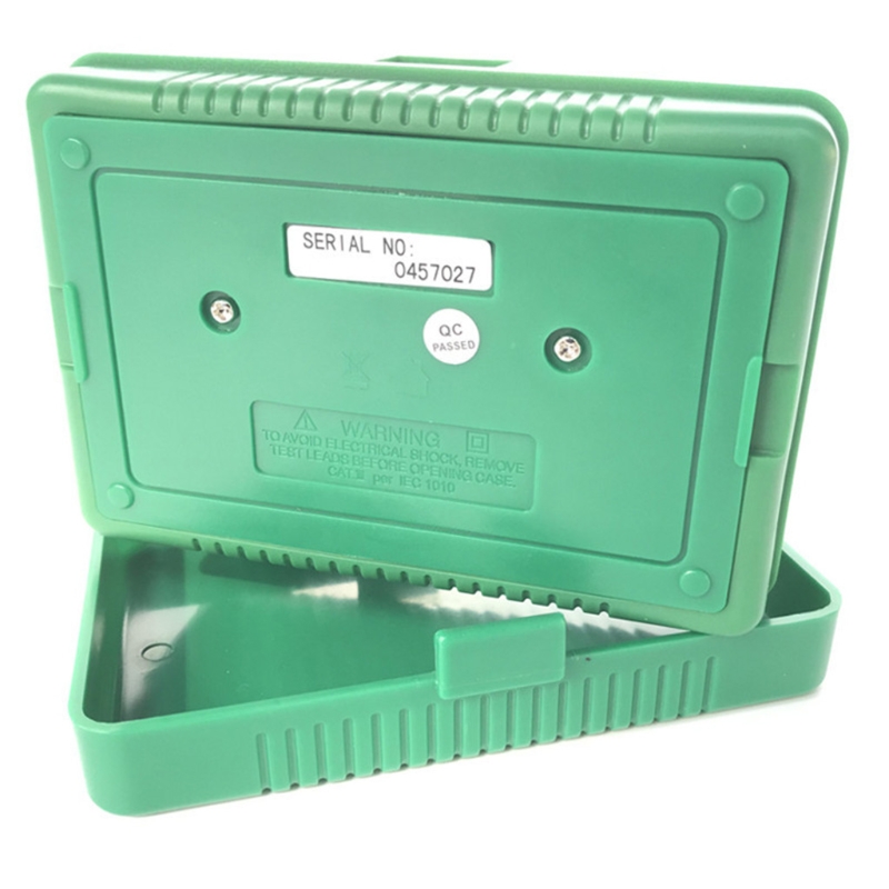 DY4100 Digital Resistance Tester Earth Ground Meter Multimeter with Higher Accuracy Power Systems Inspection Tool LX0C