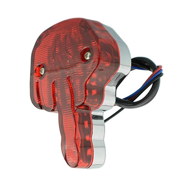 Motorfiets Middelvinger Led-achterlicht Voor Chopper Yamaha Ktm Honda Triumph Stop Achterlicht Achterlicht